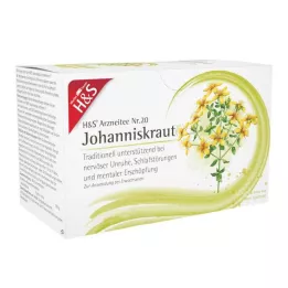 H&S St. John's wort filter bags, 20 × 2 g