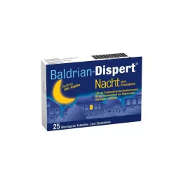 Valerian Dispert Night coated tablets, 25 pcs