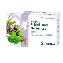 Sidroga sleep and nerve tea, 20 × 2 g