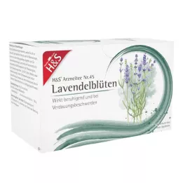 H&S Lavender flowers filter bags, 20 × 1 g